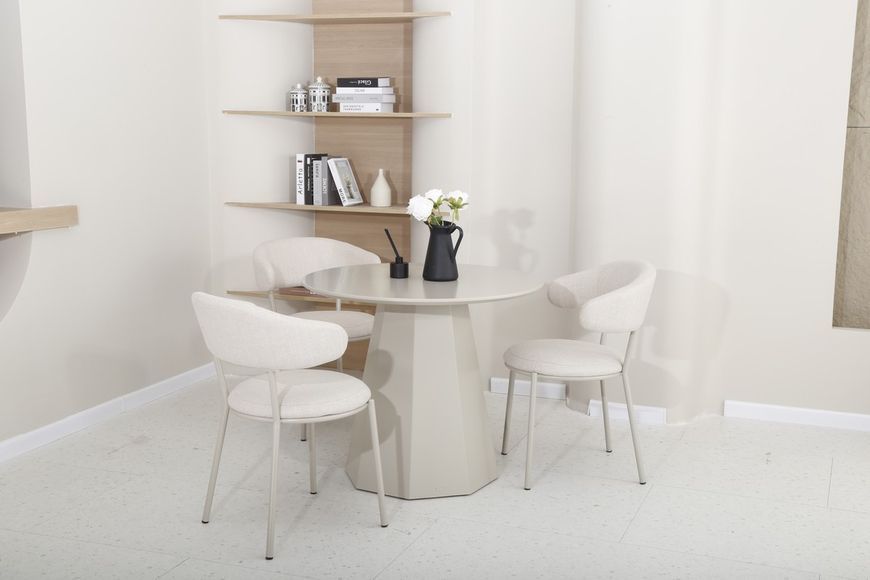 Стіл Vetro Mebel TM-200-1 теплий пісок (TM-200-1-putty) 2183504238 фото