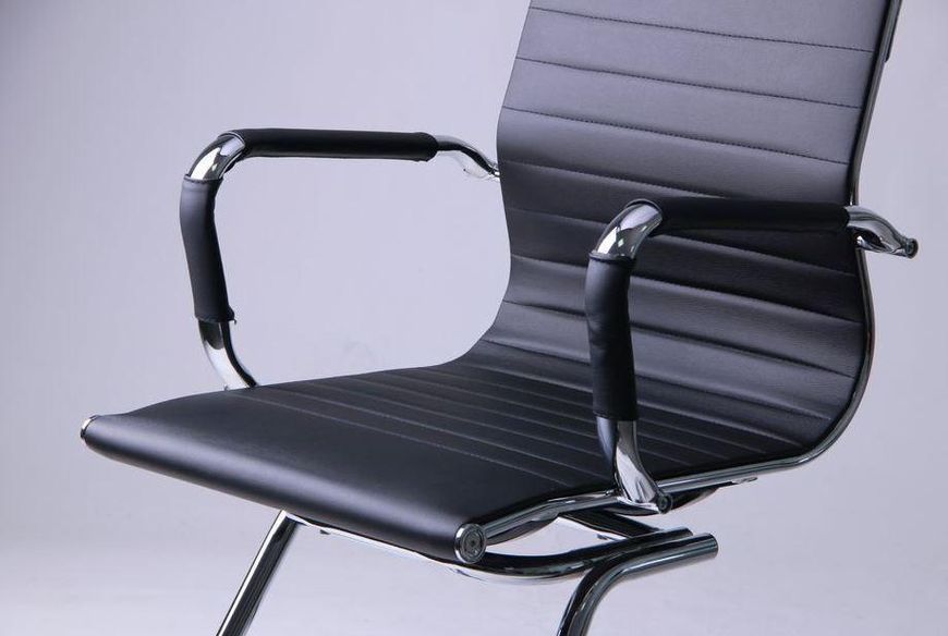 Крісло на полозах AMF Slim CF (XH-632C) Чорне (513265) 1767649645 фото