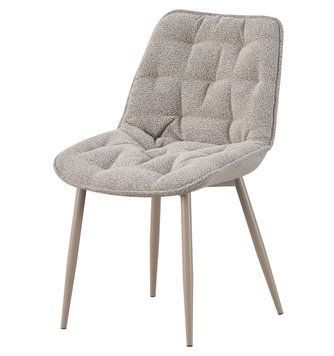 Стілець Vetro Mebel M-78 Марципан букле ніжки капучіно (M-78-marzipan-boucle/cappuccino) 2325198680 фото