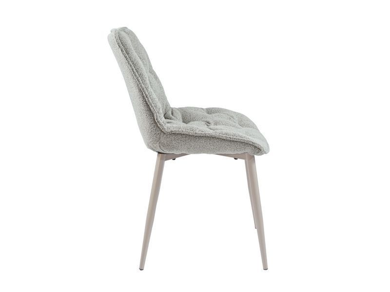 Стул Vetro Mebel M-78 Марципан букле ножки капучино (M-78-marzipan-boucle/cappuccino) 2325198680 фото