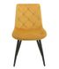 Стілець Vetro Mebel М-45 гірчичний + чорний (M-45-mustard-velur/ black) 1792142334 фото 8