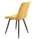 Стілець Vetro Mebel М-45 гірчичний + чорний (M-45-mustard-velur/ black) 1792142334 фото 6