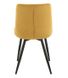 Стілець Vetro Mebel М-45 гірчичний + чорний (M-45-mustard-velur/ black) 1792142334 фото 4