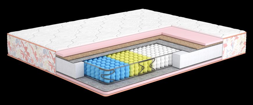 Ортопедичний матрац Matro Butterfly CAMELIA+KOKOS / КАМЕЛІЯ+КОКОС 150х200 см 1293658326 фото