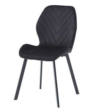 Стілець Vetro Mebel N-54 чорний + чорний (N-54-black-velur/black) 2141292194 фото