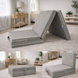 Складной матрас Family Sleep Transform Flex Fold h-7 см Серый 3093134878 фото 1