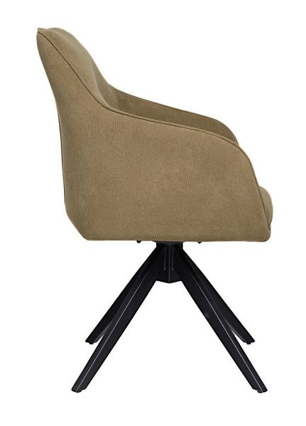 Стілець Vetro Mebel R-100 оливка + чорний (R-100-olive-corduroy/ black) 1778840080 фото