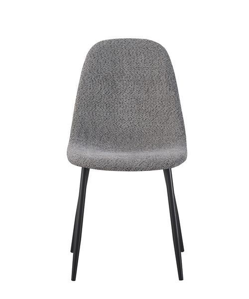 Стілець Vetro Mebel N-160 Сірий букле (N-160-grey-boucle/black) 2324462372 фото