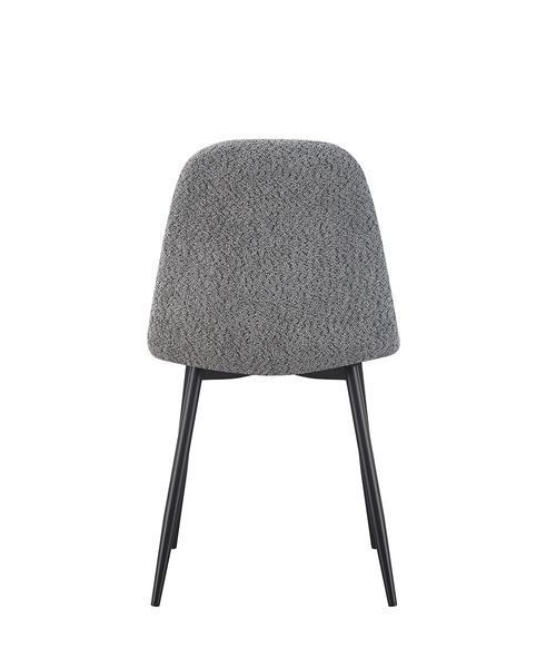 Стілець Vetro Mebel N-160 Сірий букле (N-160-grey-boucle/black) 2324462372 фото