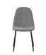 Стілець Vetro Mebel N-160 Сірий букле (N-160-grey-boucle/black) 2324462372 фото 2