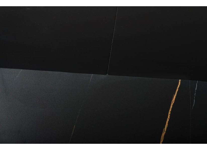 Стол Vetro Mebel ТМL-860-1 черный оникс+черный (TML-860-1-black-onix/ black) 1682639454 фото