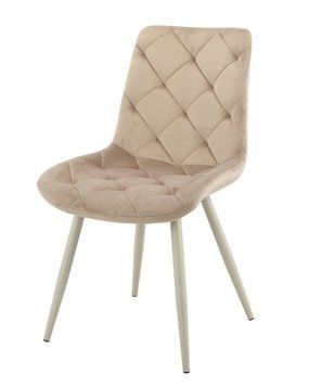 Стул Vetro Mebel М-45 капучино + капучино (M-45-cappuccino-velur/cappucino) 1792129386 фото