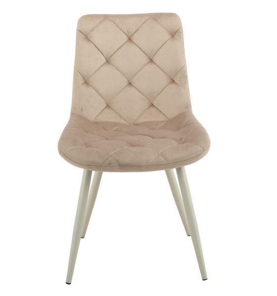 Стул Vetro Mebel М-45 капучино + капучино (M-45-cappuccino-velur/cappucino) 1792129386 фото