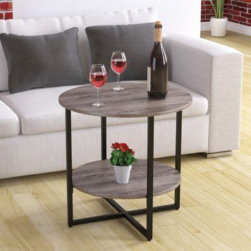 Журнальний стіл Loft Design D-60 Дуб Палена 2105766088 фото