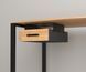 Одинарна навісна шухляда для столу Loft Design BX-1 Чорний/Дуб Крафт золотий 17733298063 фото 1