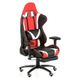 Крісло Special4You ExtremeRace black/red/white with footrest 1641877739 фото 1