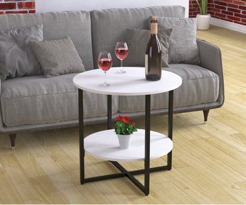 Журнальний стіл Loft Design D-60 Білий 21057214641 фото