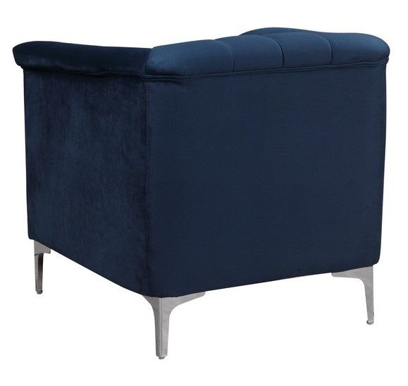 Крісло Vetro Mebel Джованні (Giovanni-indigo-velvet-armchair) 1462723008 фото