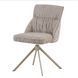 Стул Vetro Mebel R-168 поворотный Жемчужный тауп ножки капучино (R-168-pearly-taupe/cappuc) 2559018079 фото 1