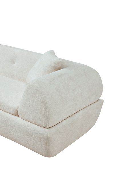 Бескаркасна модульна софа Vetro Mebel Вірджинія айворі (Virginia-ivory-sofa) 3041933193 фото