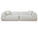 Бескаркасна модульна софа Vetro Mebel Вірджинія айворі (Virginia-ivory-sofa) 3041933193 фото 3