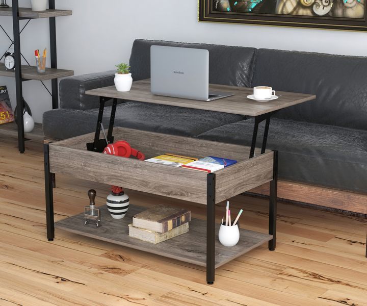 Журнальный стол Loft Design L-5 Slider Дуб Палена 1712165500 фото
