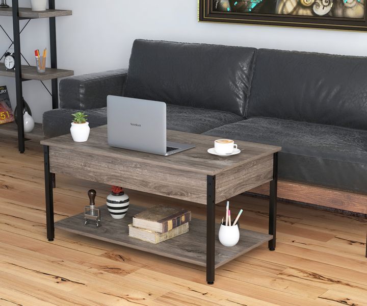 Журнальный стол Loft Design L-5 Slider Дуб Палена 1712165500 фото