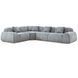 Бескаркасний модульний диван Vetro Mebel Дакота перлинний сірий (Dakota-sofa-pearl-gray) 3041940972 фото 3