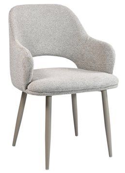 Стілець Vetro Mebel M-234 Натуральний Льон, ніжки капучино (M-234-natural-linen/cappu) 2560612125 фото