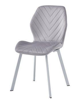 Стілець Vetro Mebel N-54 латте + білий (N-54-latte-velur/white) 2141230838 фото