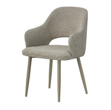 Стілець Vetro Mebel M-234 Холодний сірий ніжки чорні (M-234-natural-linen/cappu) 2560612125 фото