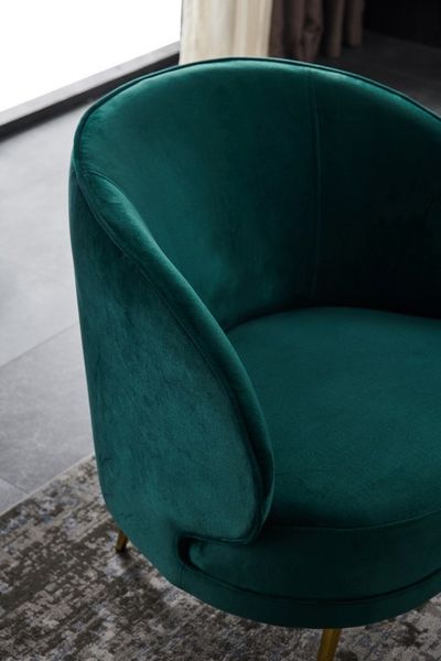 Кресло Vetro Mebel Сильвия (silviya-emerald-armchair) 1168671550 фото