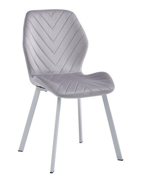 Стілець Vetro Mebel N-54 латте + білий (N-54-latte-velur/white) 2141230838 фото