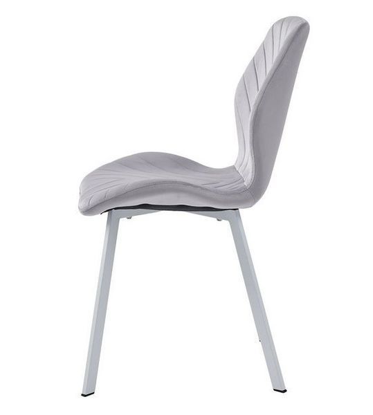 Стілець Vetro Mebel N-54 латте + білий (N-54-latte-velur/white) 2141230838 фото
