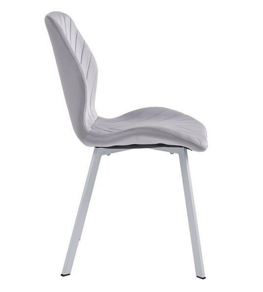Стілець Vetro Mebel N-54 латте + білий (N-54-latte-velur/white) 2141230838 фото