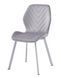 Стілець Vetro Mebel N-54 латте + білий (N-54-latte-velur/white) 2141230838 фото 1