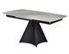 Стіл Vetro Mebel ТМL-879 (Уго) ребекка грей + чорний (TML-879-ugo-rebeka-grey/black) 1904960922 фото 1