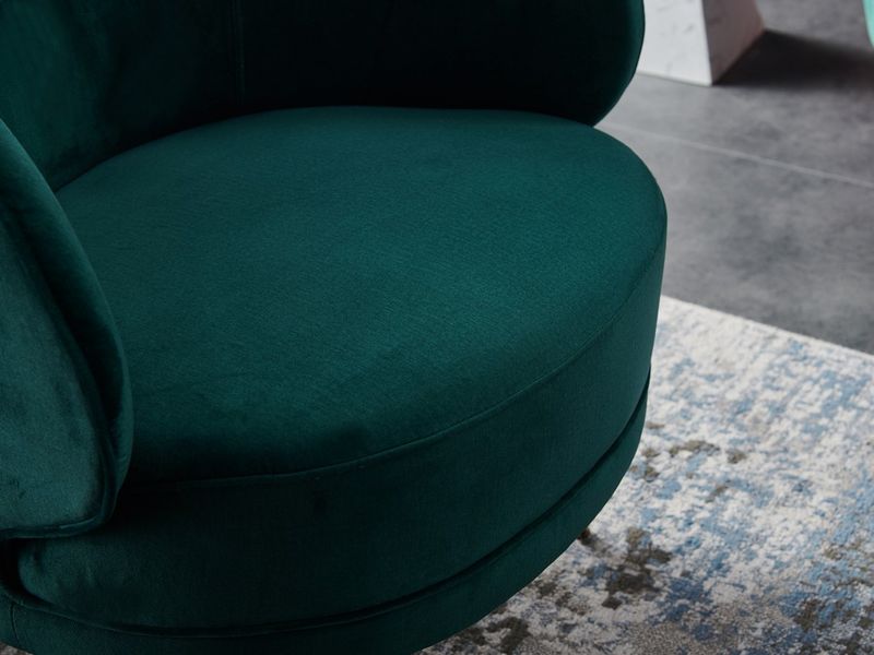 Кресло Vetro Mebel Сильвия (silviya-emerald-armchair) 1168671550 фото