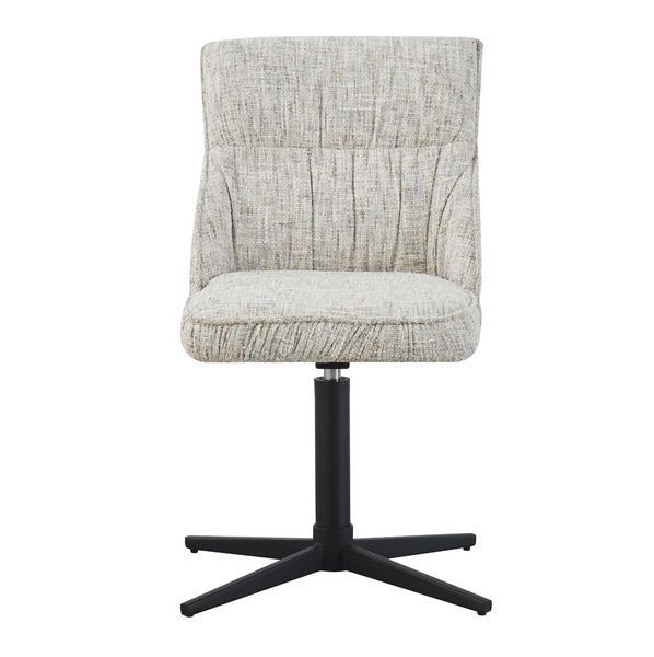 Стілець Vetro Mebel R-170 поворотний Срібний ніжки чорні (R-170-silver-tweed/black) 2564595398 фото