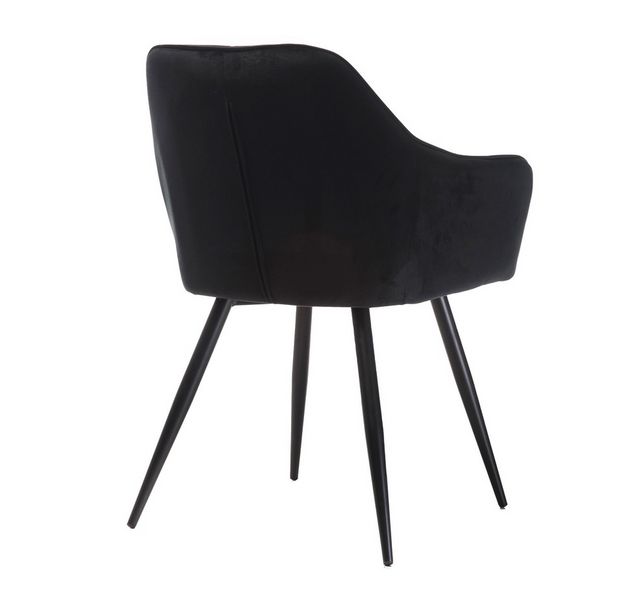 Стул Vetro Mebel М-62 черный + черный (M-62-black-velvet/ black) 1690358603 фото