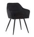 Стул Vetro Mebel М-62 черный + черный (M-62-black-velvet/ black) 1690358603 фото 2