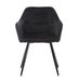 Стул Vetro Mebel М-62 черный + черный (M-62-black-velvet/ black) 1690358603 фото 10