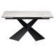 Стіл Vetro Mebel ТМL-896 (Урбано) калакатта крістал + чорний (TML-896-urbano-calacatta-cristal/black) 1904971832 фото 1