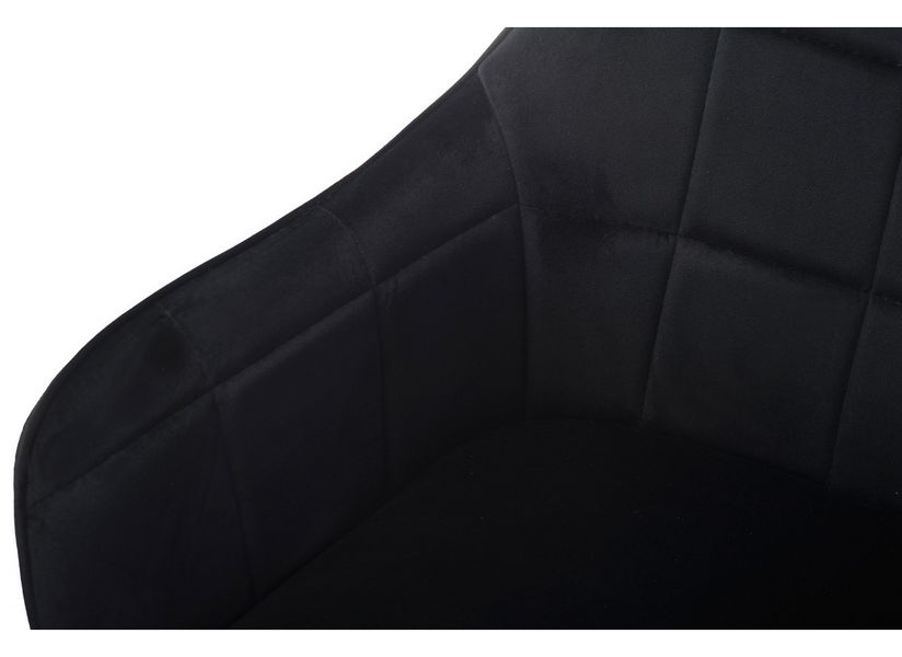 Стул Vetro Mebel М-62 черный + черный (M-62-black-velvet/ black) 1690358603 фото