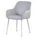 Стул Vetro Mebel M-220 Устричный Мохер, ножки белые (M-220-oyster/white) 2467801448 фото 1