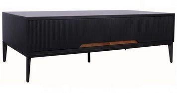 Стіл журнальний Vetro Mebel Палермо чорний онікс + чорний (Palermo-black-onix-coffee-table) 1500432881 фото