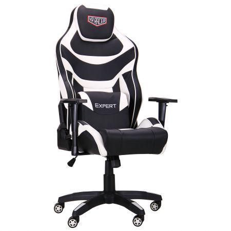 Крісло AMF VR Racer Expert Virtuoso Чорний/Білий (521170) 750009070 фото