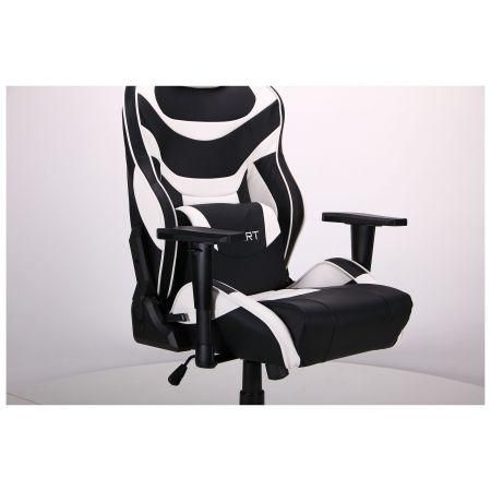 Крісло AMF VR Racer Expert Virtuoso Чорний/Білий (521170) 750009070 фото