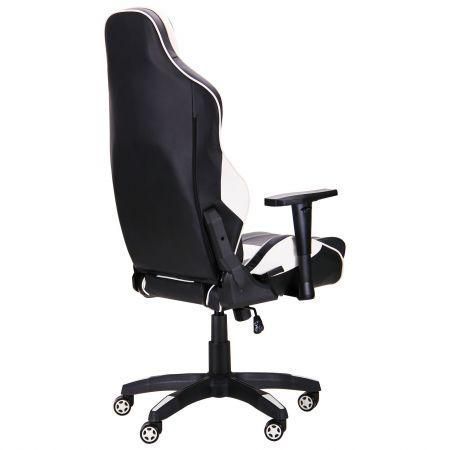 Крісло AMF VR Racer Expert Virtuoso Чорний/Білий (521170) 750009070 фото