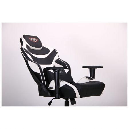 Крісло AMF VR Racer Expert Virtuoso Чорний/Білий (521170) 750009070 фото